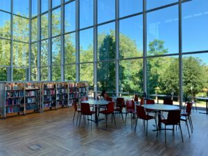 School Library with Insulated Windows