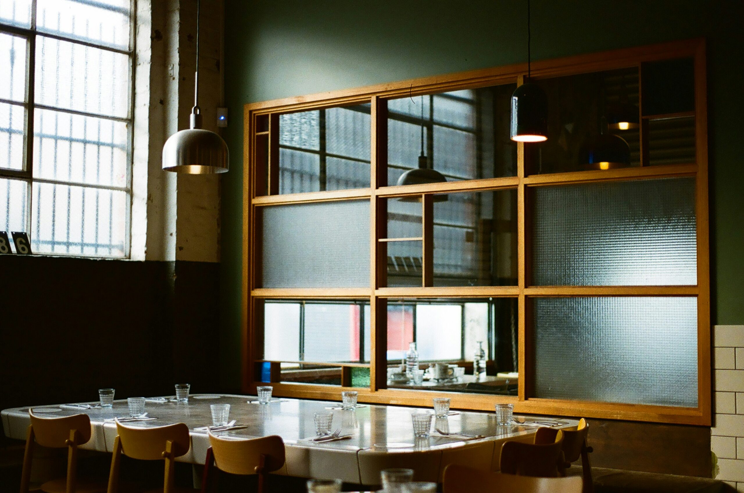 Indoor Restaurant Window Tint